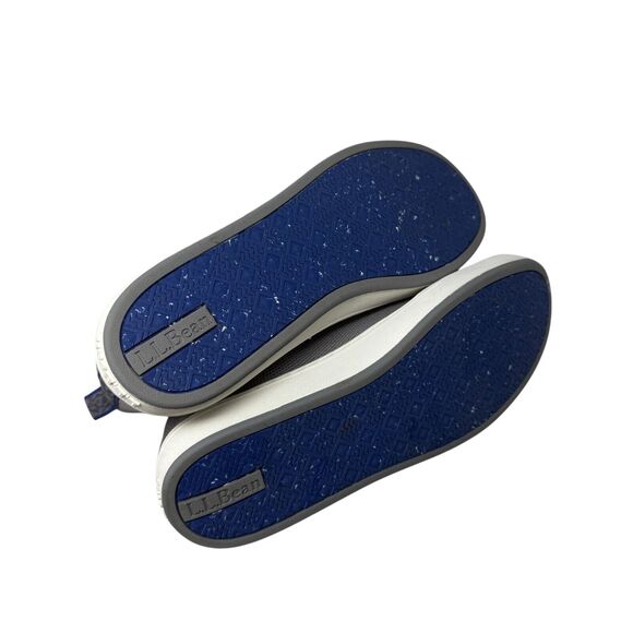 LL Bean Eco Bay Knit Chelsea Boot Grey Slip On Sneaker Capsole Womens Size 8 - Picture 6 of 7